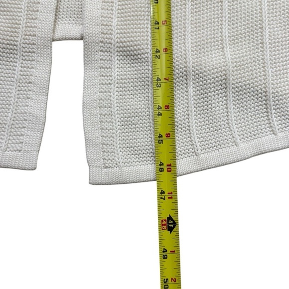 Banana Republic Knit Duster Cardigan Sweater Open Front Drop Shoulder Long M/L - Picture 8 of 10